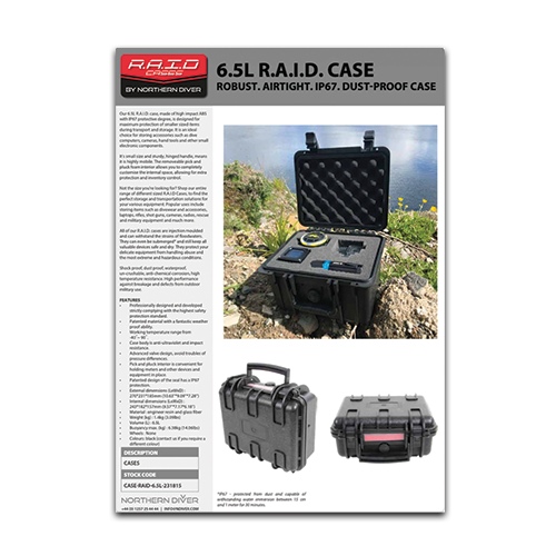6.5L R.A.I.D CASE DATASHEET